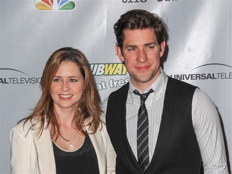 is jim and pam dating in real life